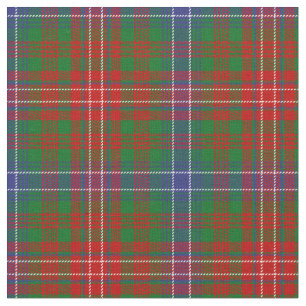 Wilsontartan-Druck Stoff