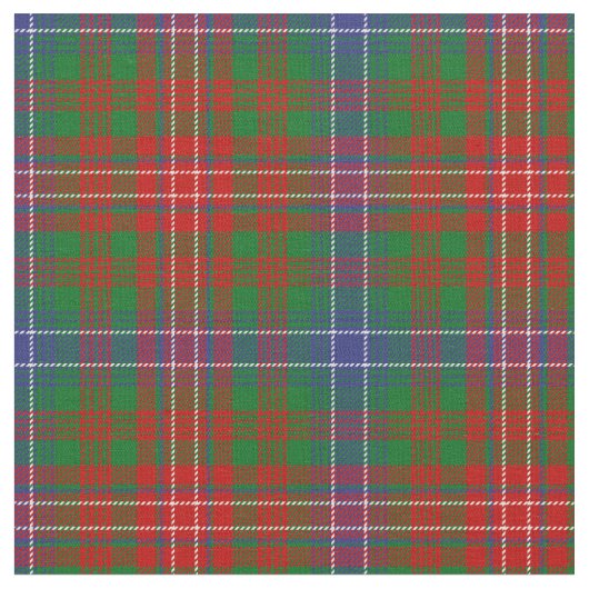 Wilsontartan-Druck Stoff (Nahaufnahme)