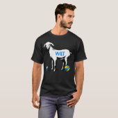 Wilt Chamberlain Goat Basketball T-Shirt (Vorne ganz)