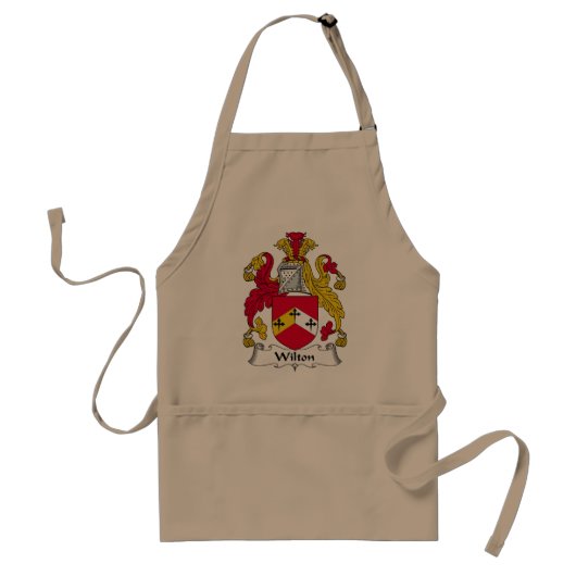 Wilton-Familienwappen Schürze (Vorne)