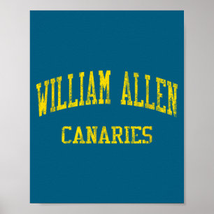 Wilton High School HS Wilton CT Vintage-Sport  Poster