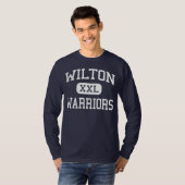 Wilton - Krieger - hoch - Wilton Connecticut T-Shirt (Vorne ganz)