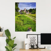 Wiltshire Farm Scene Print Poster (Heimbüro)