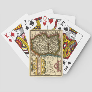 Wiltshire Landkreis England Altes Antiquariat Atla Spielkarten