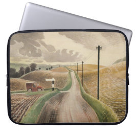 Wiltshire Landscape (von Eric Ravilious) Laptopschutzhülle