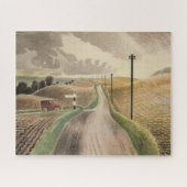 Wiltshire Landscape (von Eric Ravilious) Puzzle (Horizontal)