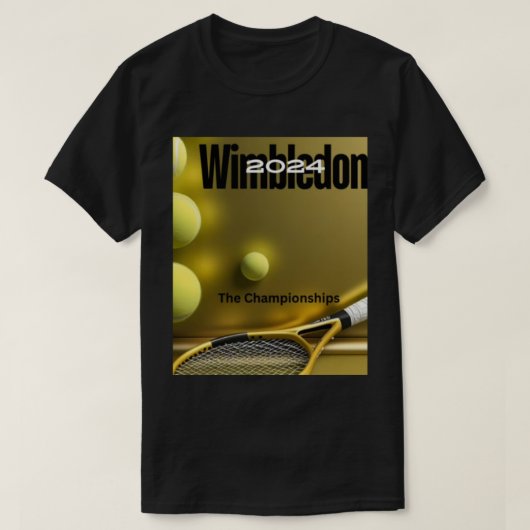 Wimbledon 2024 Die WM T - Shirt & MEHR! (Design vorne)
