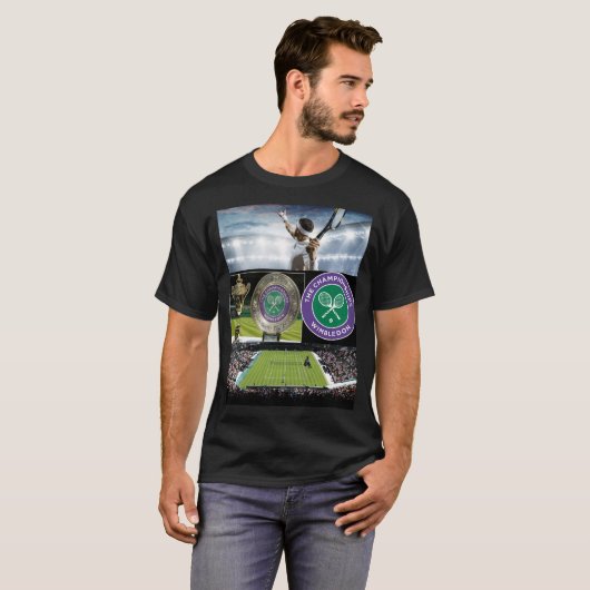 Wimbledon 2024 Unleashed T-Shirt (Vorne ganz)