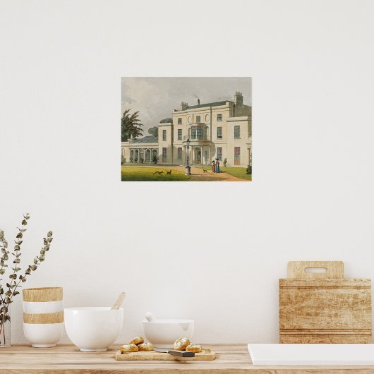 Wimbledon House, aus Ackermanns "Repository of A Poster (Küche)