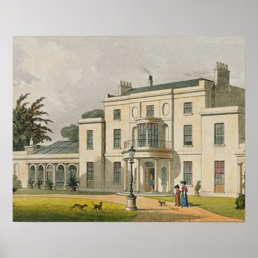 Wimbledon House, aus Ackermanns "Repository of A Poster (Vorne)