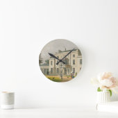 Wimbledon House, aus Ackermanns "Repository of A Runde Wanduhr (Zuhause)