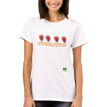 Wimbledon-Tennis-Damen-T - Shirt-Frauen-Abnutzung