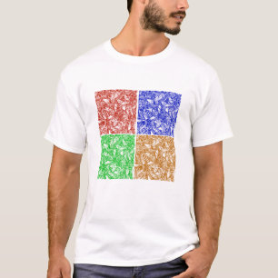 Wimmelnde Biene Farbe T-Shirt