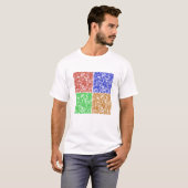 Wimmelnde Biene Farbe T-Shirt (Vorne ganz)