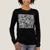 Wimmelnde Bienen Tri-Blend Shirt (Vorderseite)