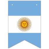 Wimpel: Argentinien-Flagge Wimpelkette (Erste Fahne)