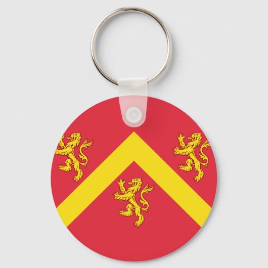 Wimpel von Anglesey Schlüsselanhänger (Vorderseite)