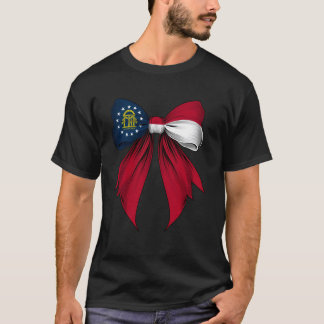 Wimpelband mit Flagge des US-Bundesstaates Georgia T-Shirt