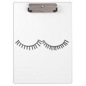 Wimper-Klemmbrett Klemmbrett (Vorderseite)