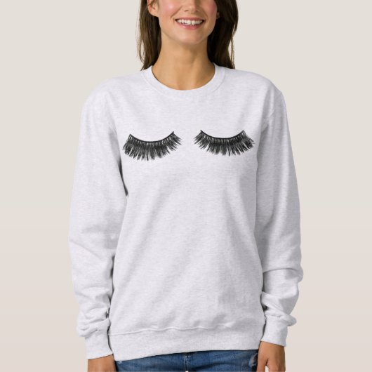 Wimper Sweatshirt (Vorderseite)