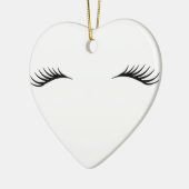 Wimpern Keramikornament (Links)