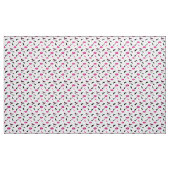 Wimpern, Mascara und Lippenstift mit rosa Glitzer Stoff (Yard (91,4 cm))