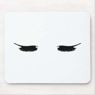 Wimpern modernes schickes Mousepad