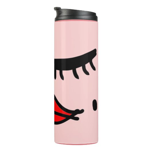 Wimpern Thermosbecher (Nach rechts gedreht)