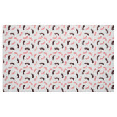 Wimpern und Mascara mit rotem Glitzer Stoff (Fat Quarter (45,7 x 55,9 cm))