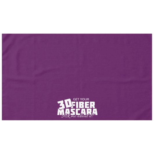 Wimperntusche der Faser-3d - Younique Tischdecke (Vorderseite (Horizontal))