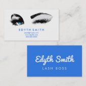 Wimperntuschen-oder Wimper-Visitenkarte Visitenkarte (Vorne/Hinten)