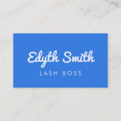 Wimperntuschen-oder Wimper-Visitenkarte Visitenkarte (Rückseite)