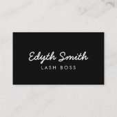 Wimperntuschen-oder Wimper-Visitenkarte Visitenkarte (Rückseite)