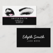 Wimperntuschen-oder Wimper-Visitenkarte Visitenkarte (Vorne/Hinten)