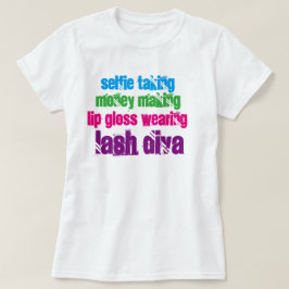 Wimperntuschen-Peitschen-Diva T-Shirt