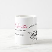 Wimpernverlängerung Augen-Skizze-Mascara Kaffeetasse (Mittel)