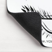 Wimpernverlängerung Augen-Skizze-Mascara Mousepad (Ecke)