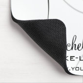 Wimpernverlängerung Face long lashes Mousepad (Ecke)