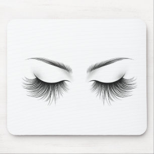 Wimpernverlängerung Schönheit   Mousepad