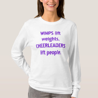 WIMPS-Aufzuggewichte, CHEERLEADER-Aufzugleute T-Shirt