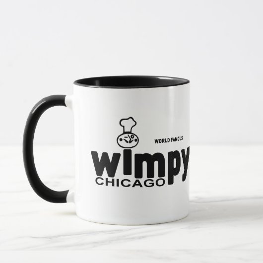 Wimpy Grillrestaurants, Chicago, Illinois Tasse (Links)