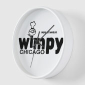 Wimpy Grillrestaurants, Chicago, Illinois Uhr (Winkel)