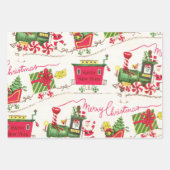 Wimsey Wrapping Paper Sheets Geschenkpapier Set (Vorderseite 3)