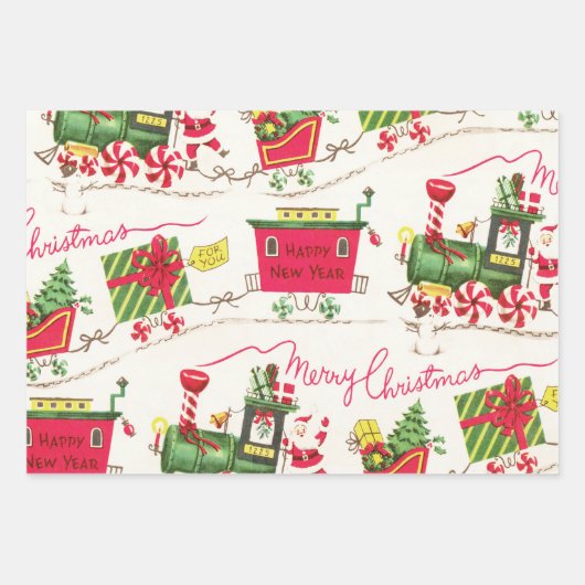 Wimsey Wrapping Paper Sheets Geschenkpapier Set (Vorderseite 3)