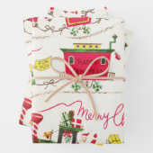 Wimsey Wrapping Paper Sheets Geschenkpapier Set (Beispiel)