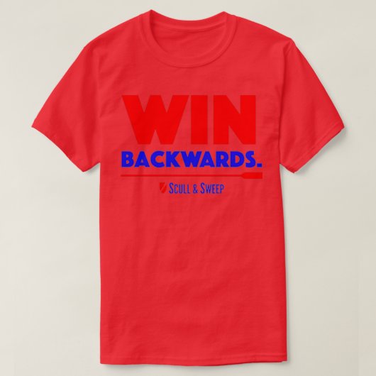 Win Backwards T-Shirt (Design vorne)