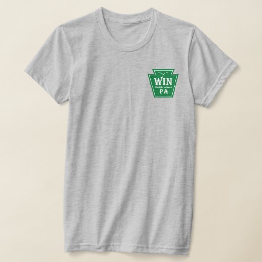 WIN Damen Logo T-Shirt (mit Farboptionen) (Ablage )