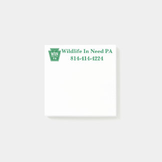 WIN Logo Haftnotizen Post-it Klebezettel