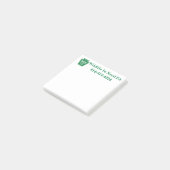 WIN Logo Haftnotizen Post-it Klebezettel (angewinkelt)