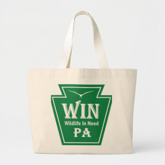 WIN Logo Jumbo Tote Jumbo Stoffbeutel